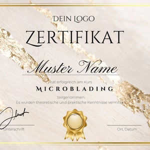 Microblading-certifikat tillgängligt för nedladdning