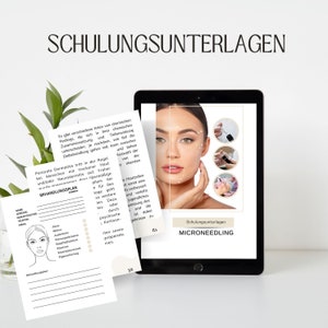 Microneedling training documents for download