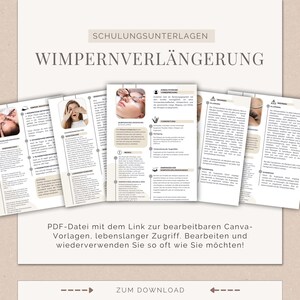 Training manuals for eyelash extensions for download