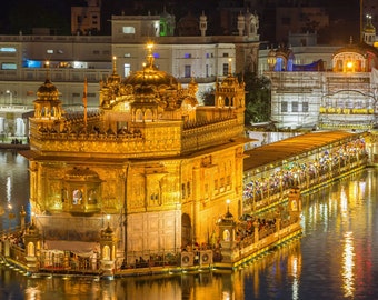 Golden Temple on Acrylic Glass Frame Elegant Clarity - Etsy Golden Temple on Acrylic Glass Frame Elegant Clarity - Etsy