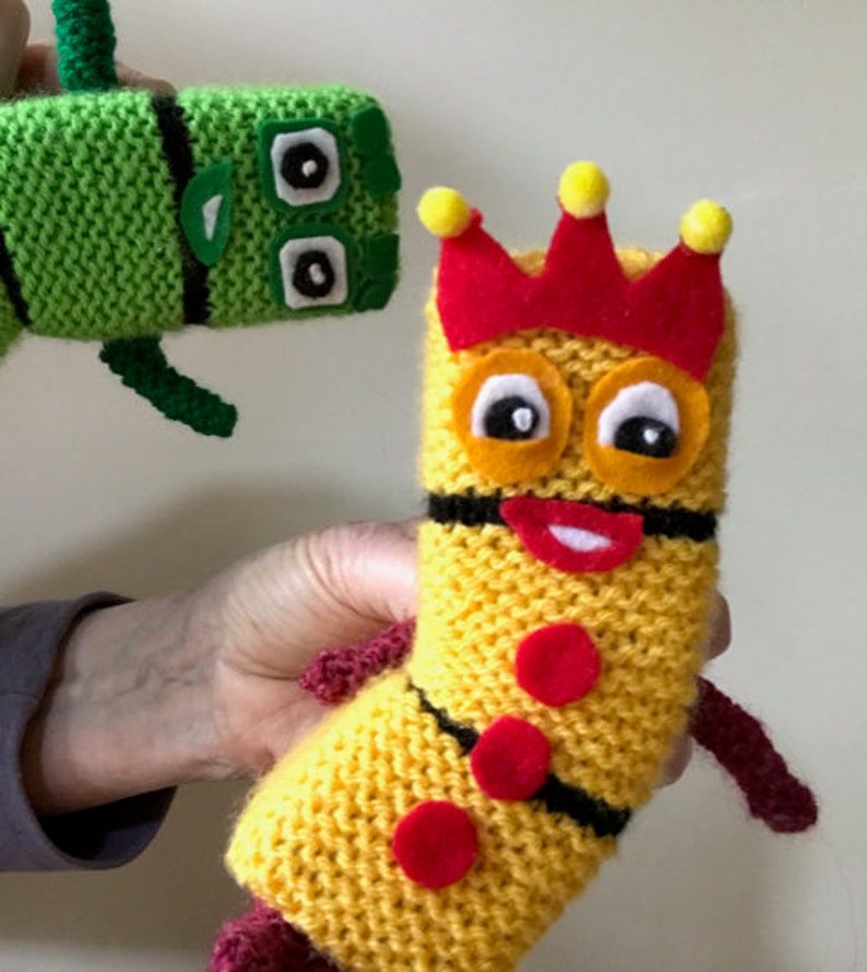 NUMBERBLOCKS New 2023 Knitting Pattern SOFTIES Made on FOAM Etsy UK