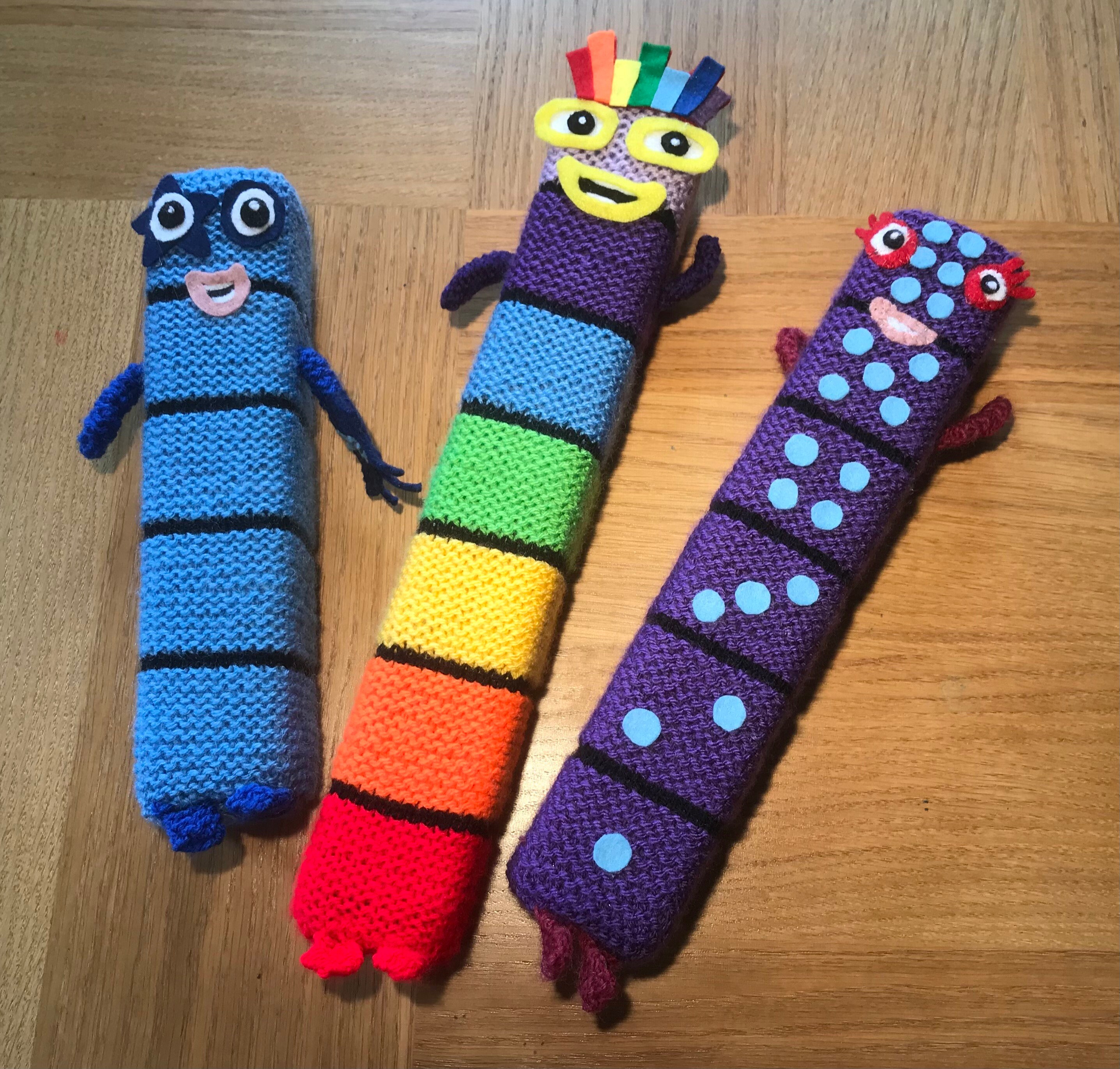 NUMBERBLOCKS SOFTIES Knitting Pattern. PDF Download. Etsy Canada