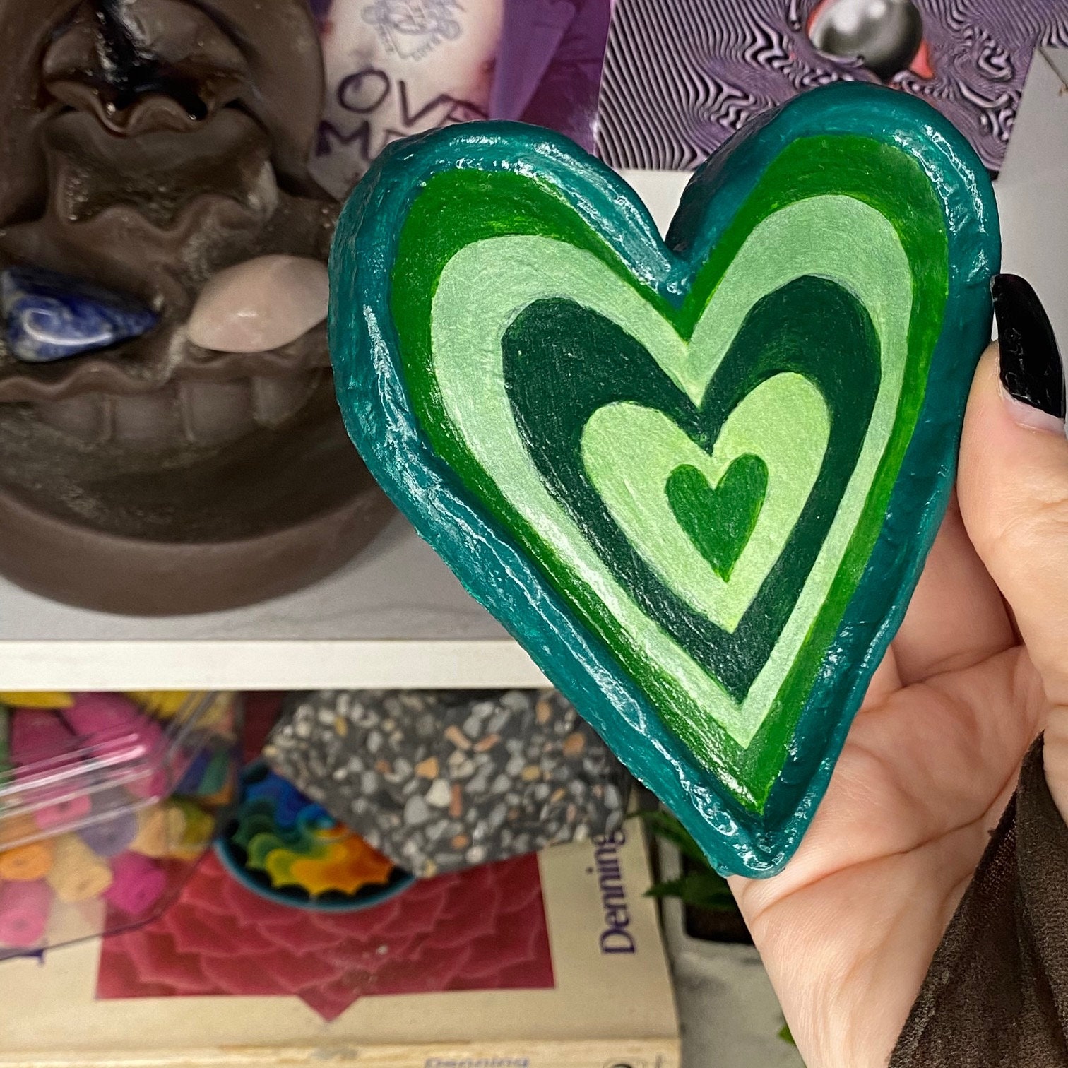 Clay Heart Tray - Etsy
