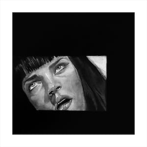 Mia Wallace on canvas