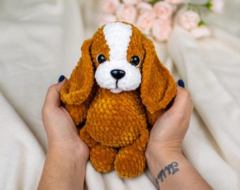 Crochet Dog Pattern – Amigurumi Puppy Toy, Easy Crochet Tutorial