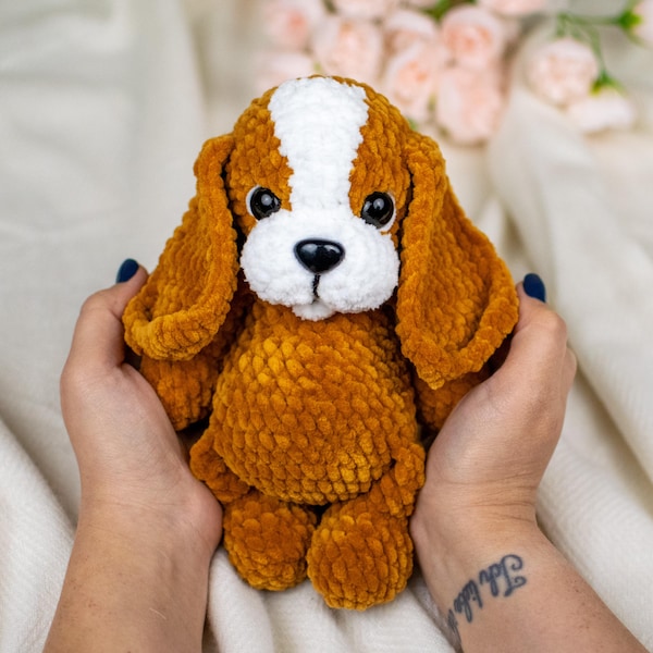 Crochet Dog Pattern – Amigurumi Puppy Toy, Easy Crochet Tutorial