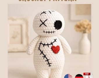 Poupées Vaudou Au Crochet - Lot De 5, Avec Aiguilles Et Corde, Décoration Halloween, Cadeau Humoristique, Anti-Stress - Pour Amis, Collègues, Déco Festive