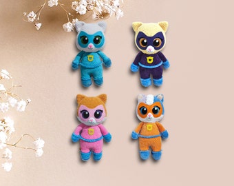 Super Kitty, peluches