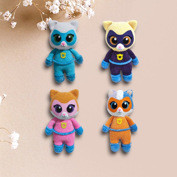 Super Kitty, peluches