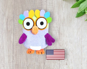 Häkelmuster Chattermax, Amigurumi-Anleitung als PDF auf Englisch