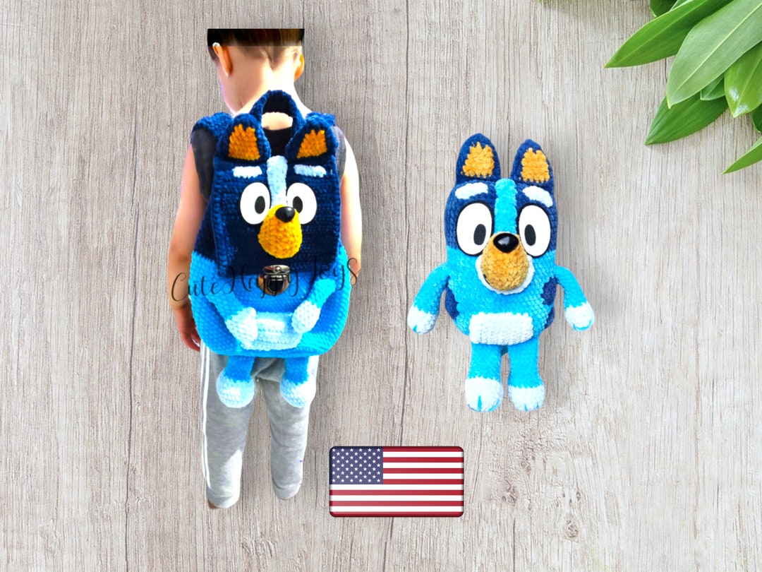 Bundle 2, Crochet Pattern, Backpack + Dogs Heeler, in English - Etsy