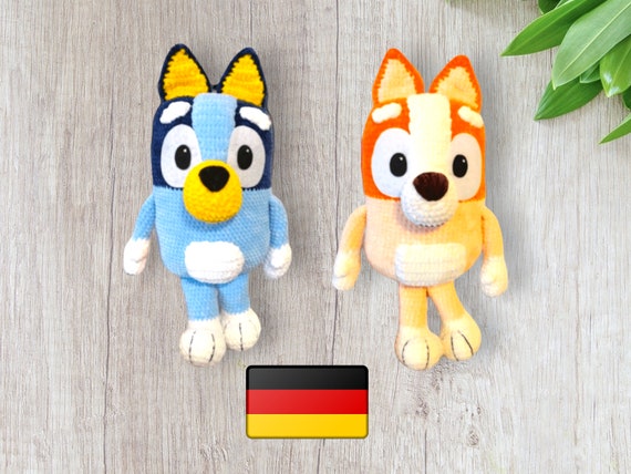 Blue Heeler, Deutsch Häkelanleitung, 40 cm