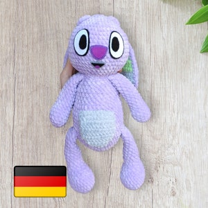 Floppy Bunny  Häkelanleitung,  PDF in Deutsch!!!