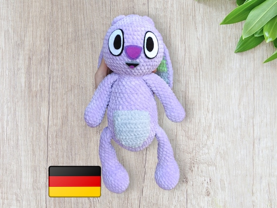 Floppy Bunny  Häkelanleitung,  PDF in Deutsch!!!