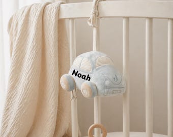 Personalisiertes Musikauto-Spielzeug - Kinderkrippe & Kinderwagen-Wiegenlied-Spielzeug