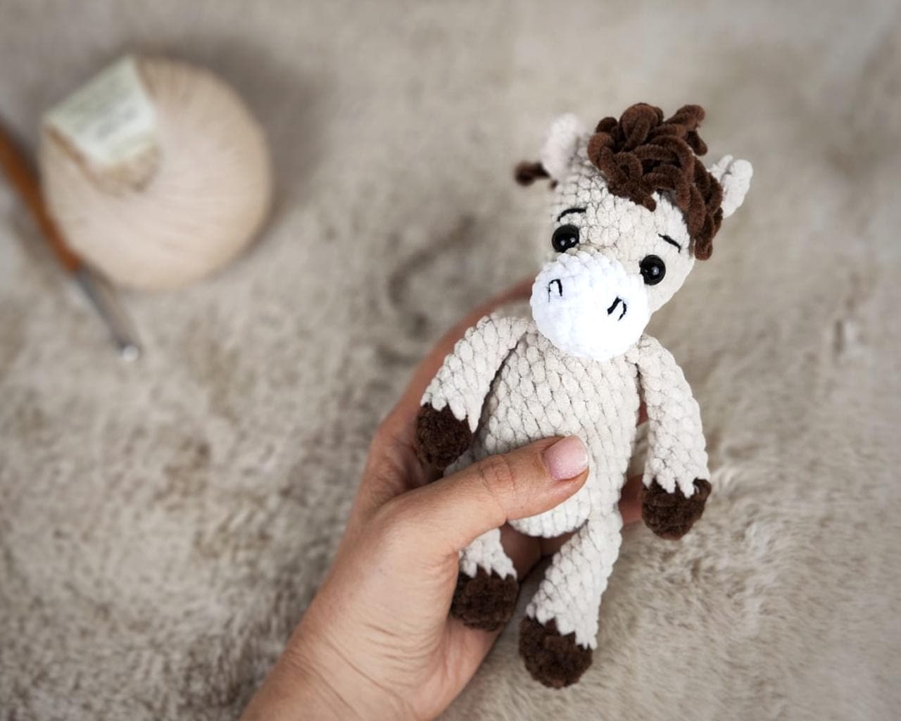 かぎ針編みの馬のパターン – あみぐるみポニー 2026 – かわいい干支の