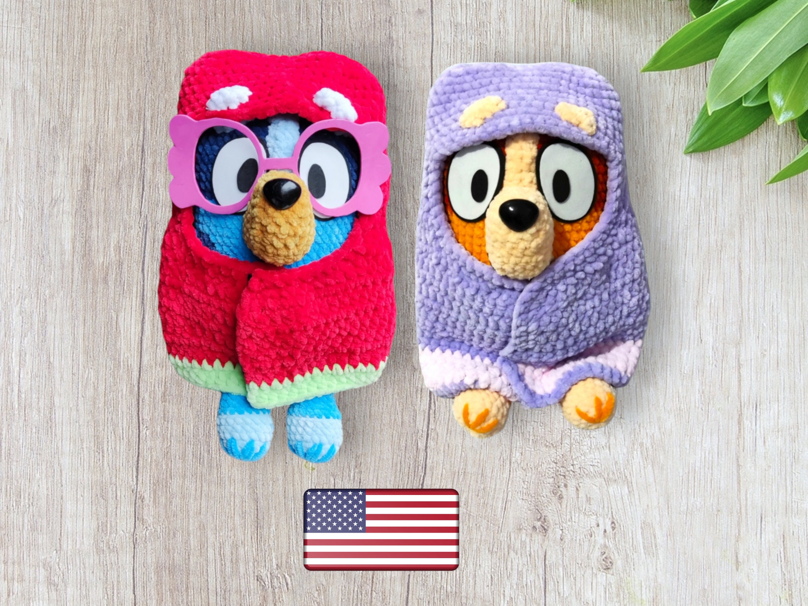 Grannies Crochet Pattern, Toy and Blanket, English PDF - Etsy