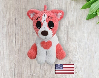 Crochet Pattern Polly Puppy , Amigurumi tutorial PDF in English