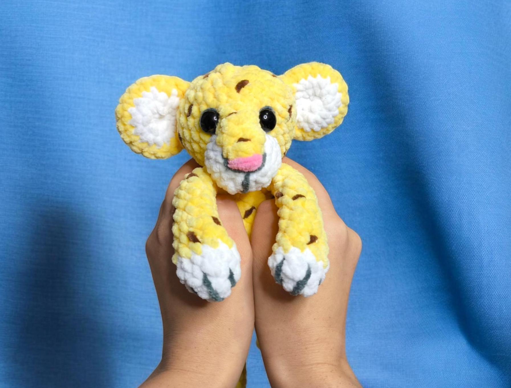 Lion Crochet Pattern – Amigurumi Baby Animals Tutorial, Cute Plush ...