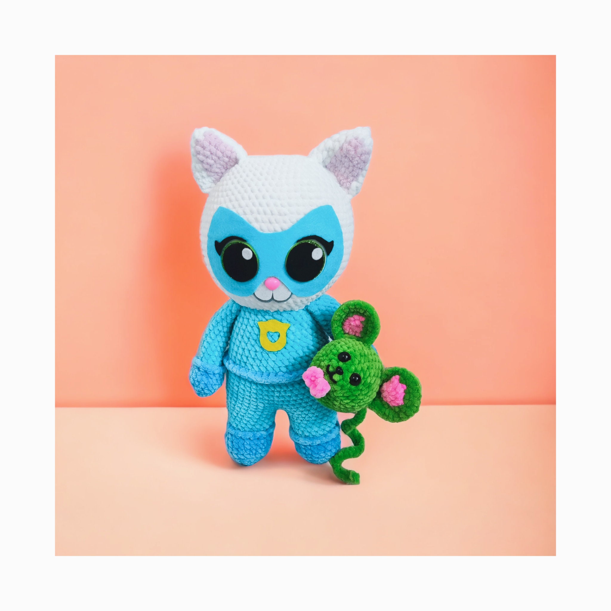 Super Kitty inspired set Bitsy and Mr. Greenie -  Portugal