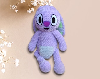 Floppy bunny toy, two sizes