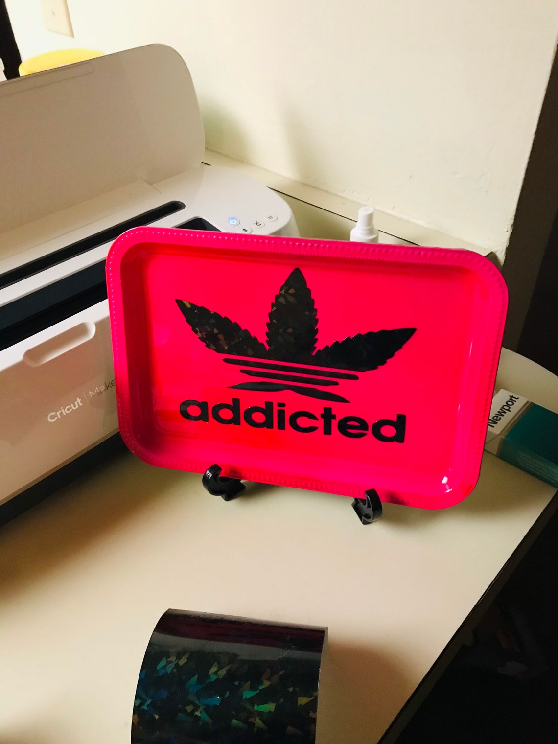 Addicted Rolling Tray set Etsy