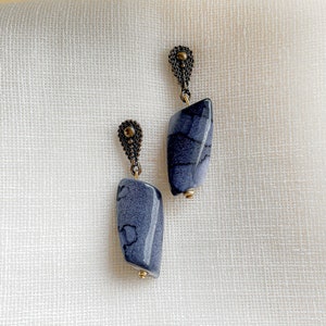 Statement Resin Earrings: Artistic Unusual Polyester Dangles