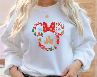ladies disney christmas jumper