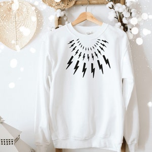 David Rose Lightning Bolt Sweatshirt - TV Show Fan Gift