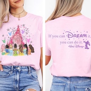 Disney Princess Castle Shirt – Magical Vacation Tee~10118