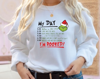 women's grinch jumper