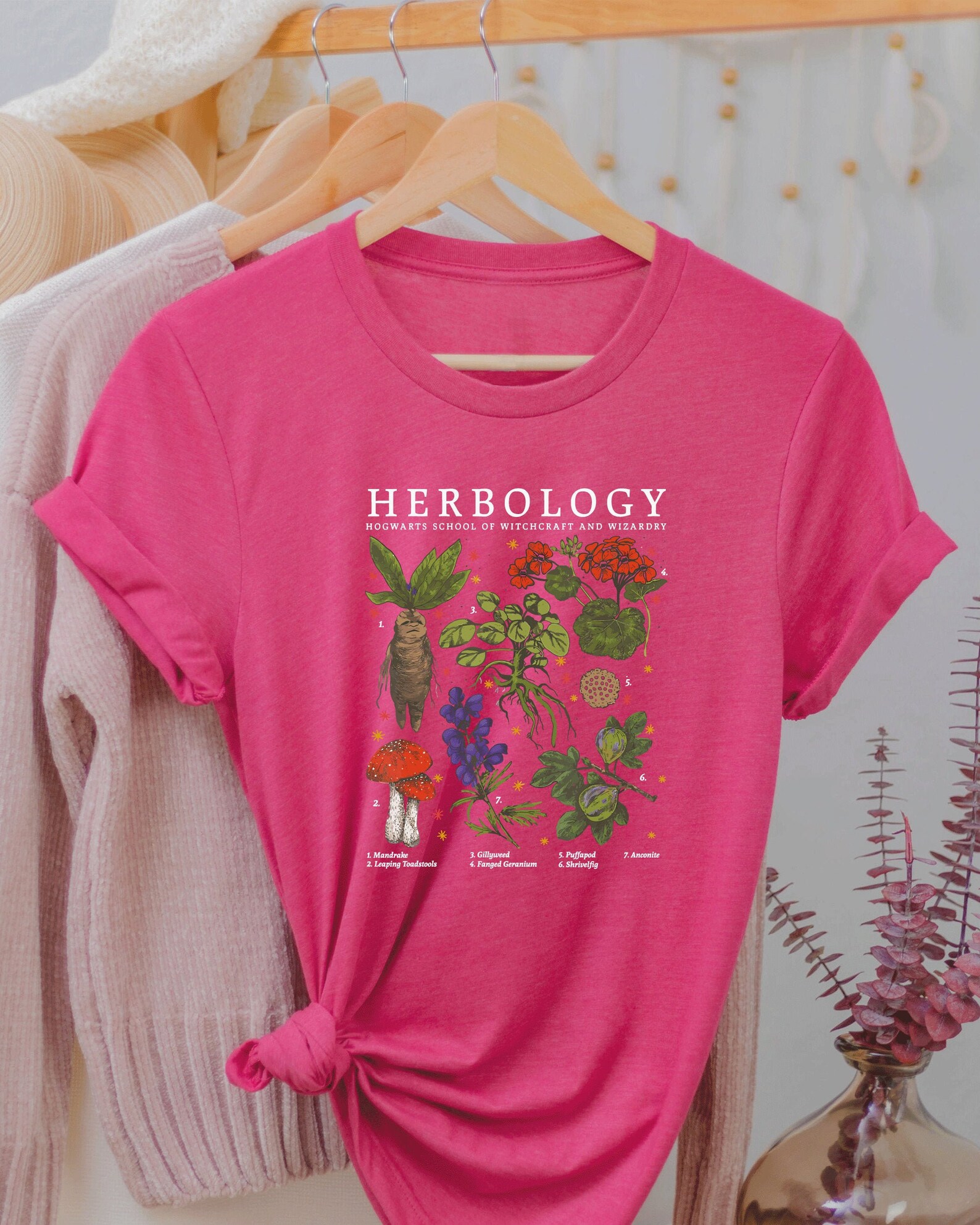Herbology Plants Tshirt Vintage shirt Gardening Shirt Etsy