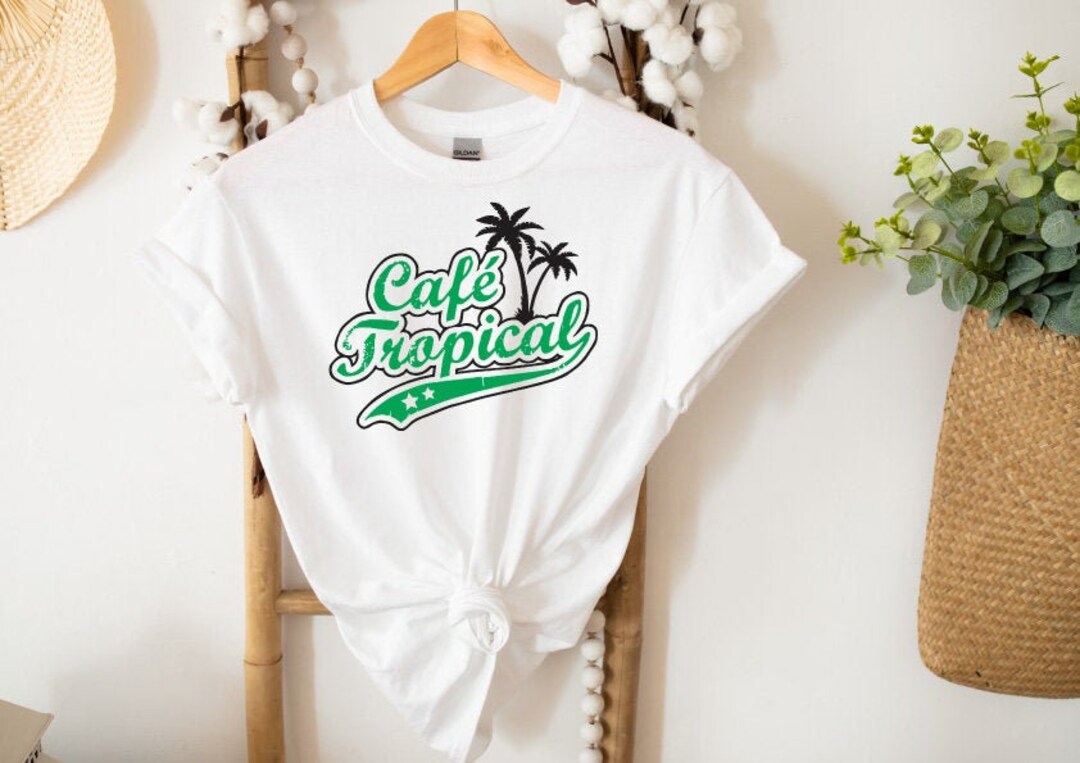 Cafe Tropical Schitt's Creek Shirt - Rosebud Motel Tee - Etsy UK