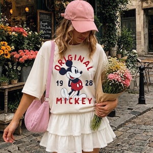 Vintage Mickey Mouse 1928 Shirt, Disney Mickey Shirt, Classic Mickey Original Tee, Disneyland Family Vacation 2026 Shirt #1164