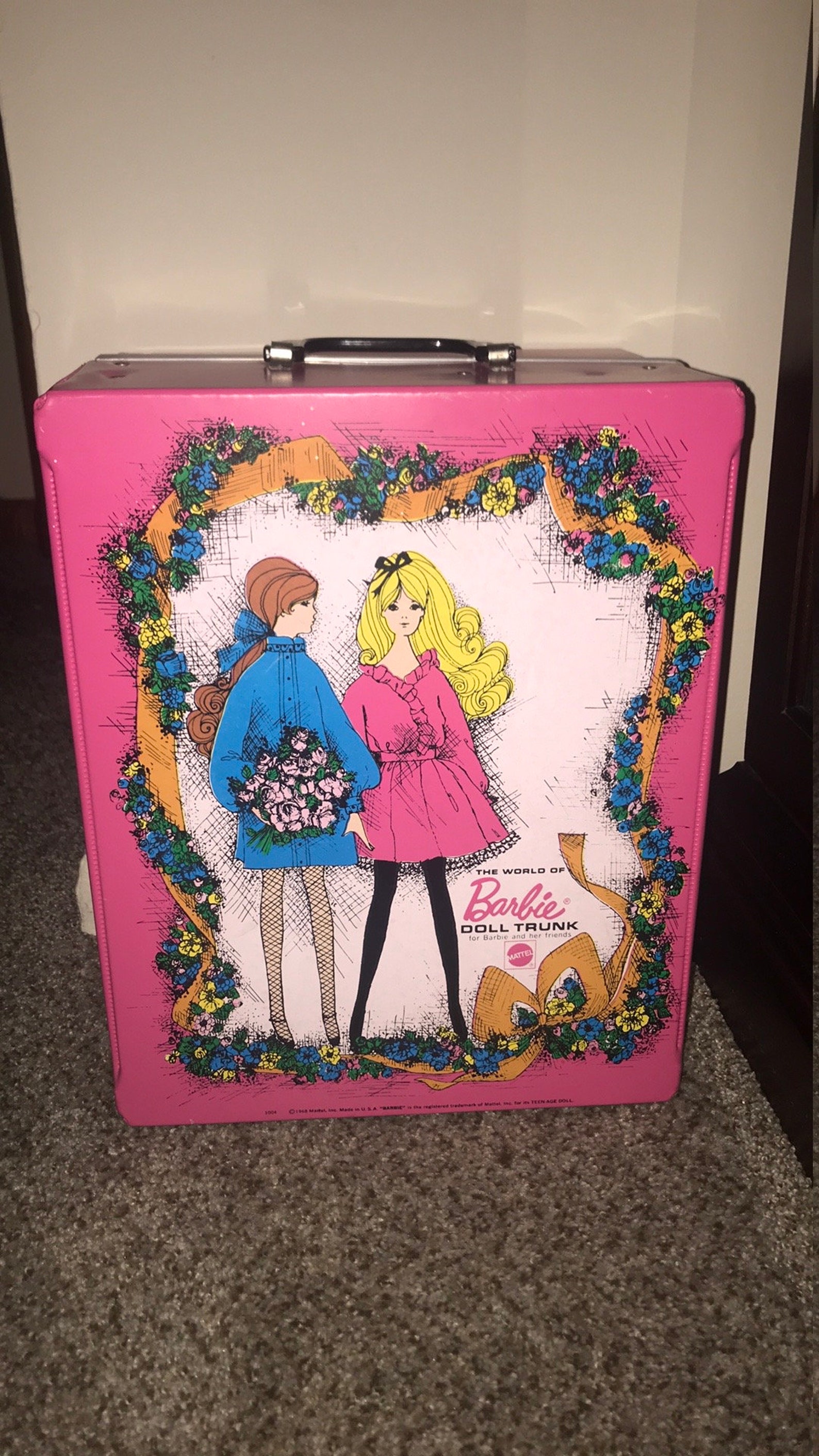 World of Barbie Doll Trunk Pink | Etsy