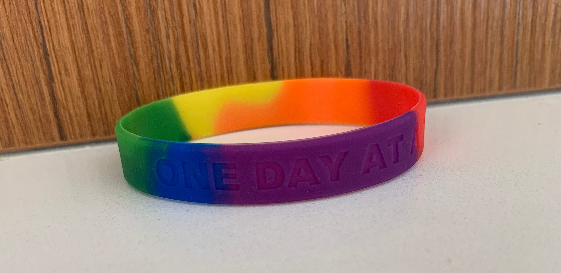 Mental Health Awareness Silicone Bracelet One Day At A Etsy
