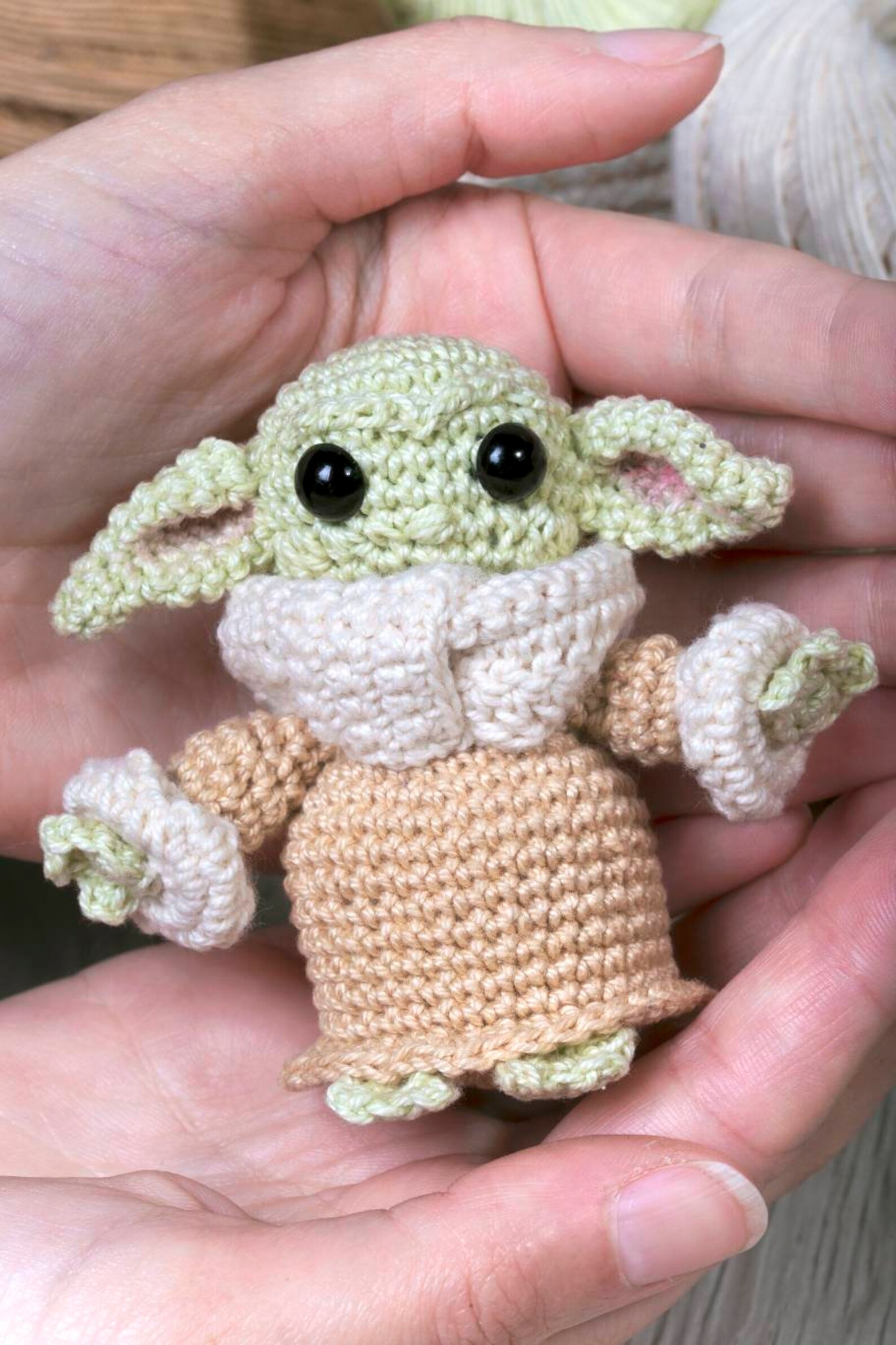 Grogu el niño amigurumi Mandalorian bebé yoda peluche | Etsy