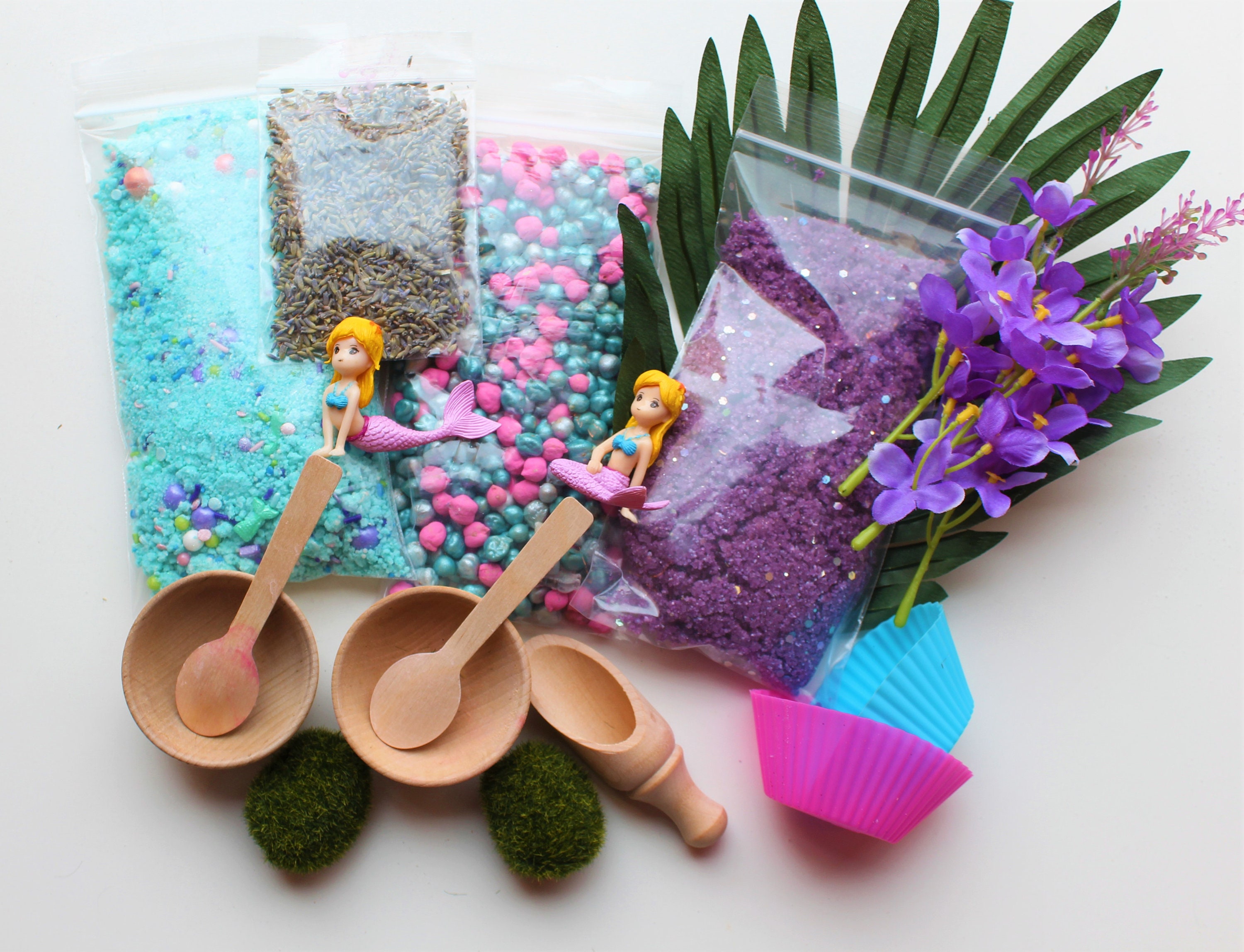 Mermaid Potion Sensory Kit Sensory Box Mermaid sensory bin Etsy