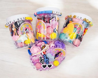 Playdough Eras TO-GO playdough jar, preteen birthday gift favor, preschool xmas gift, pop star playdough jar, mini playdough kit