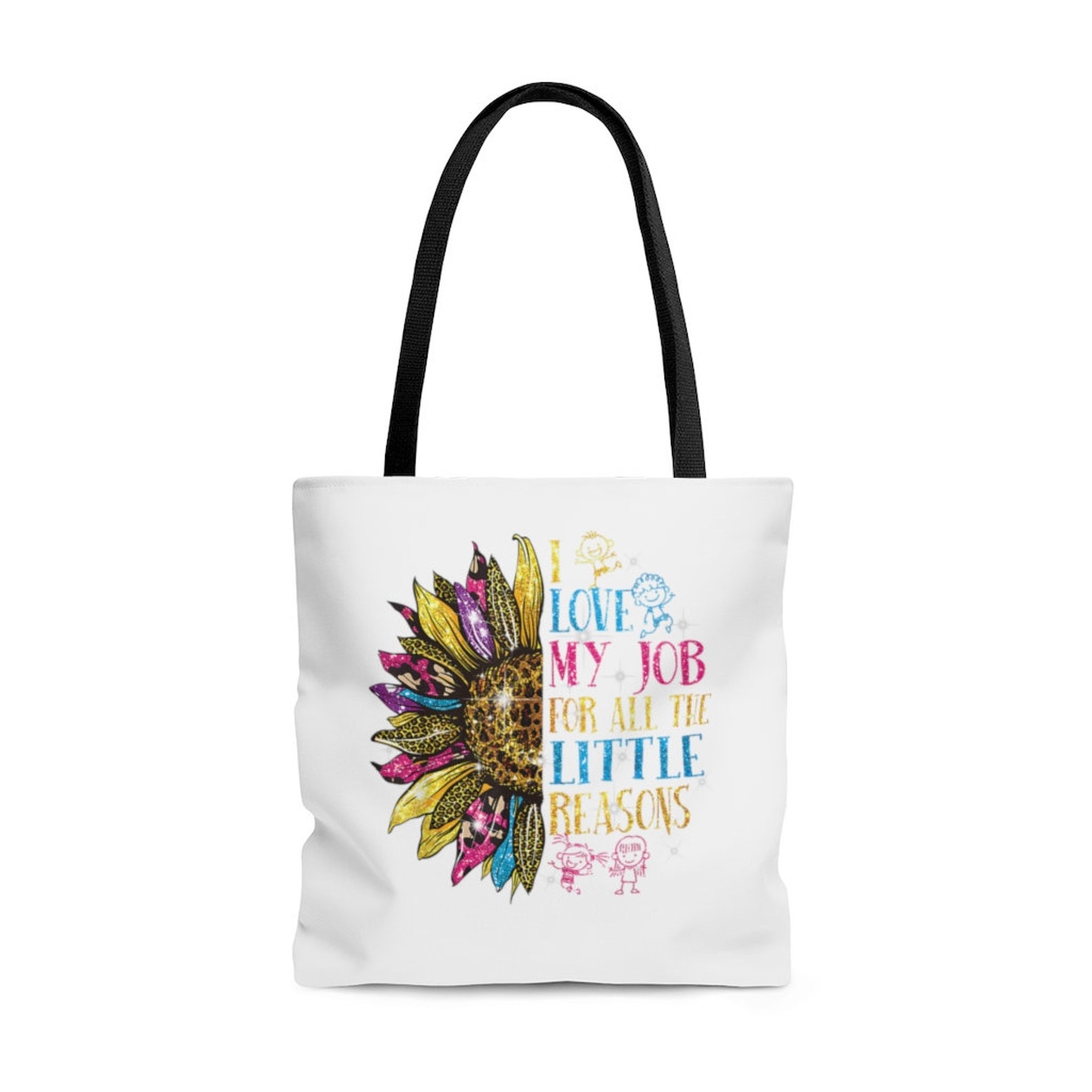 Teacher Tote Bag Daycare provider bag Childcare tote bag Etsy