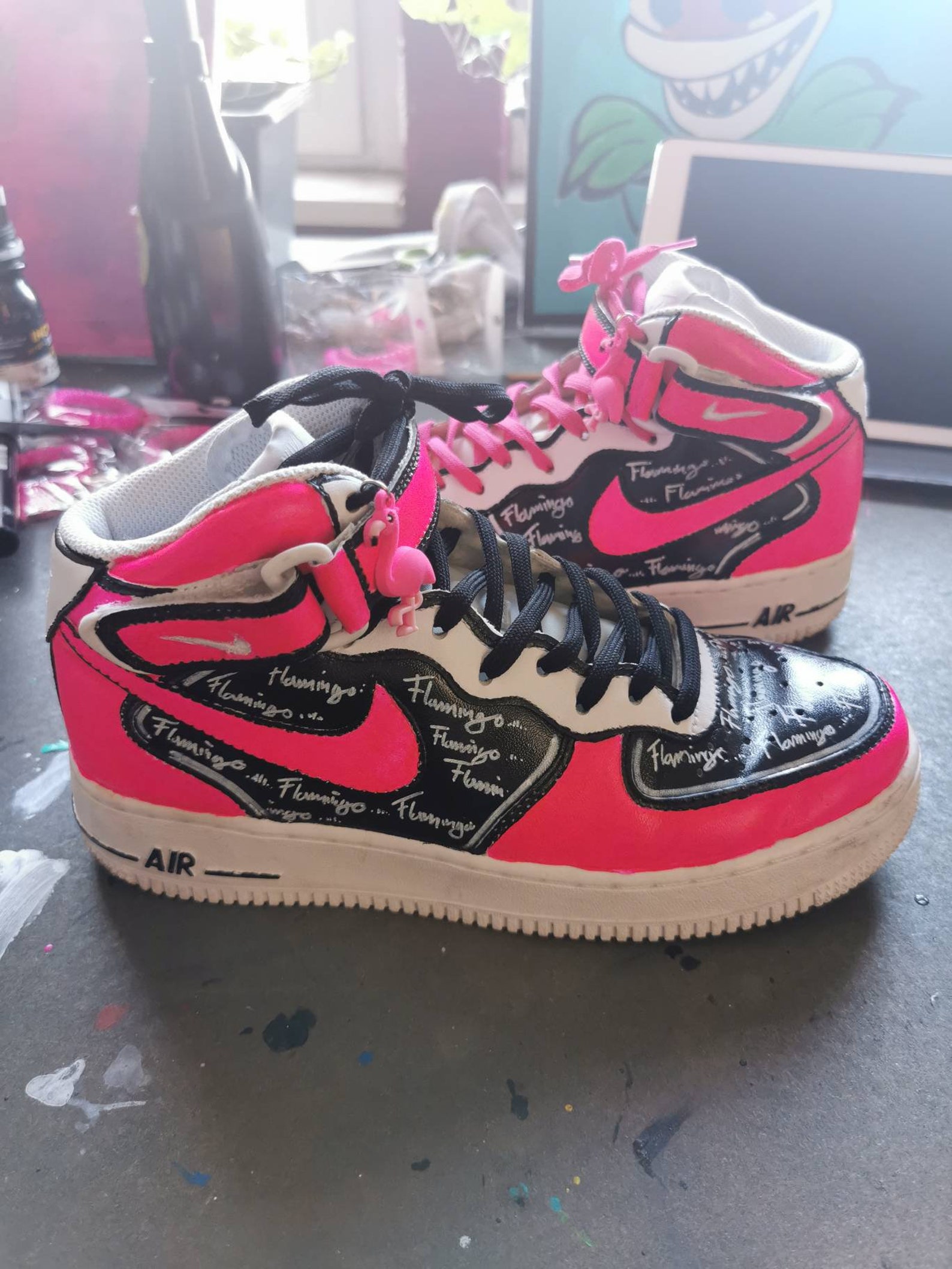 nike air force 1 flamingo