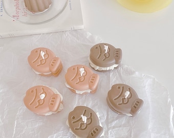 Taiyaki Candle: Handmade Dessert Fish, Natural Soy & Beeswax