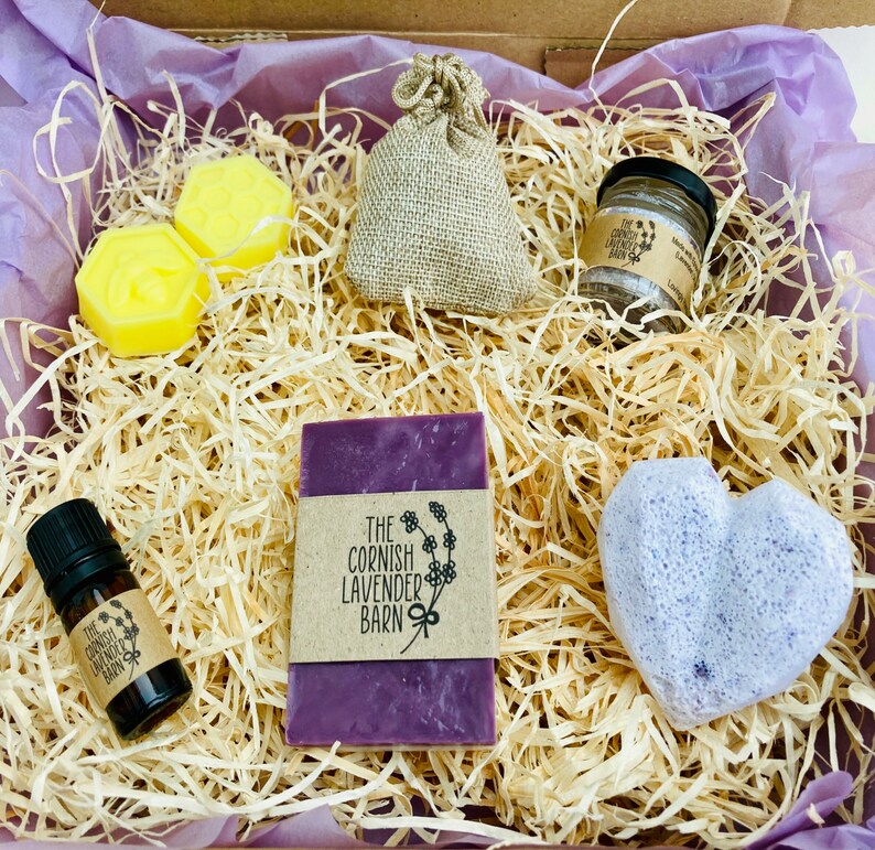 Handmade Lavender Gift Set Collection Etsy UK