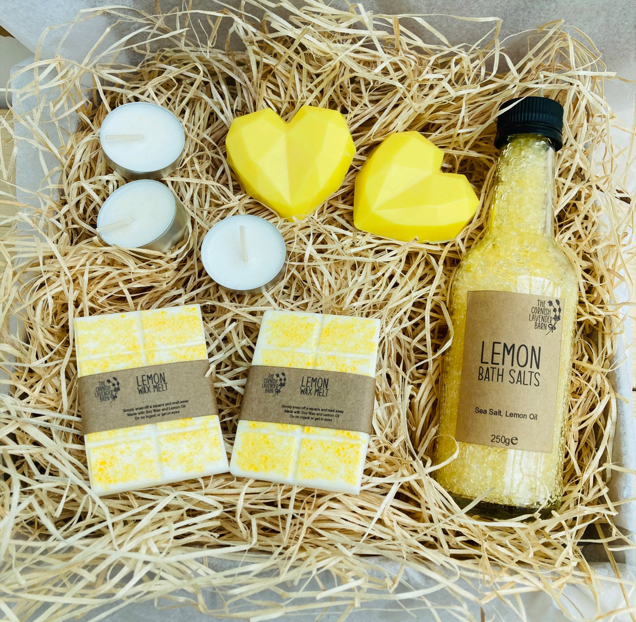 Handmade Lemon Gift Set Collection Etsy