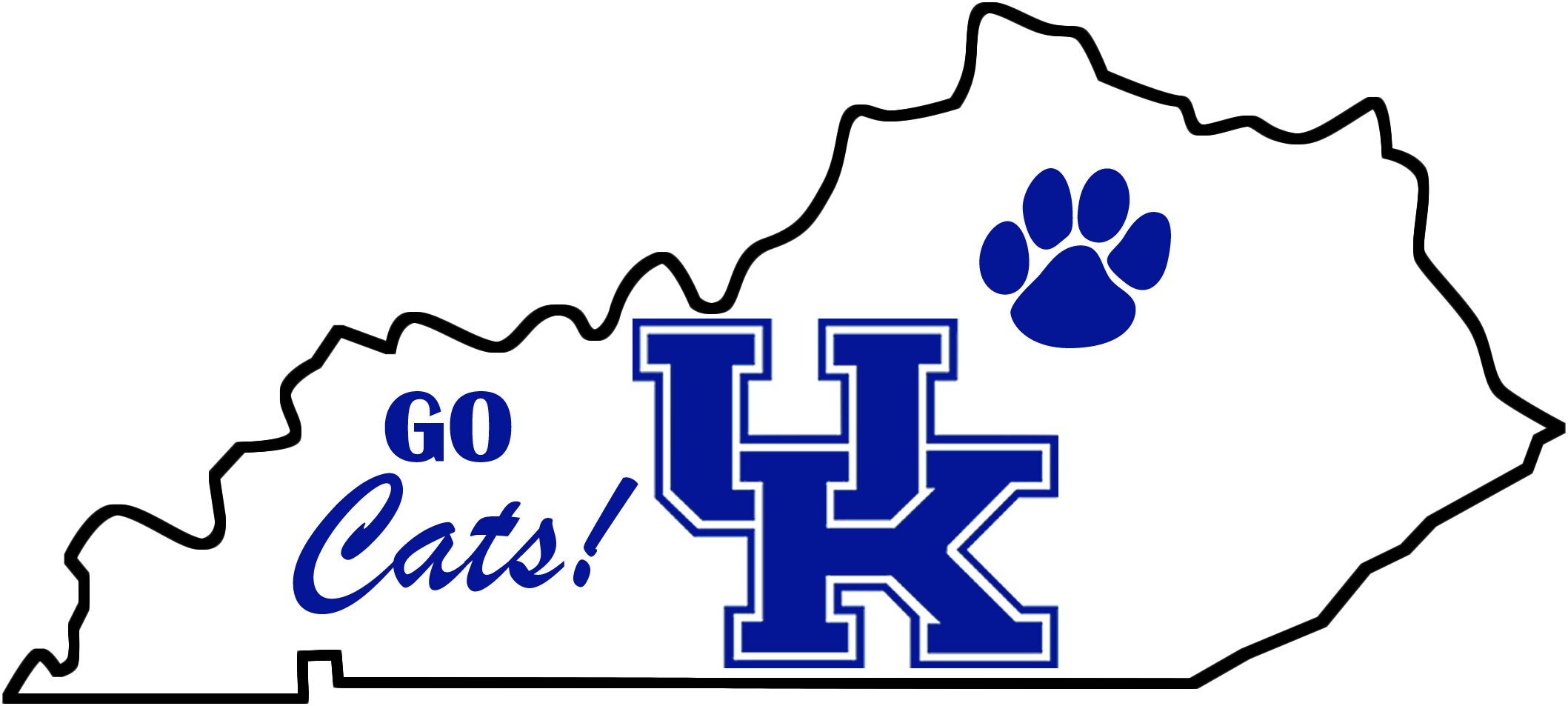 thumbnail image 2 of University Of Kentucky Wildcats Decal – Officially Licensed, Single Decal 2 of 6
