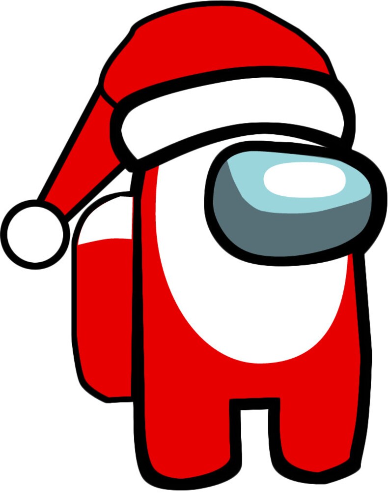 Download Among Us SVG Characters Imposter Santa Firefighter | Etsy