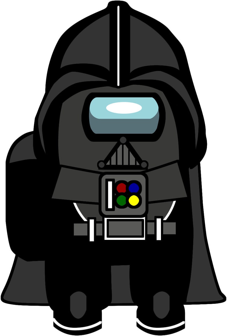 Download Among Us SVG Characters Minion Bat Man Darth Vader | Etsy