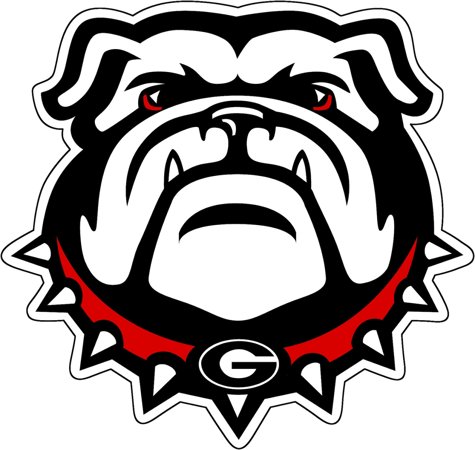 69+ Georgia Bulldog Svg File Pic - Bleumoonproductions