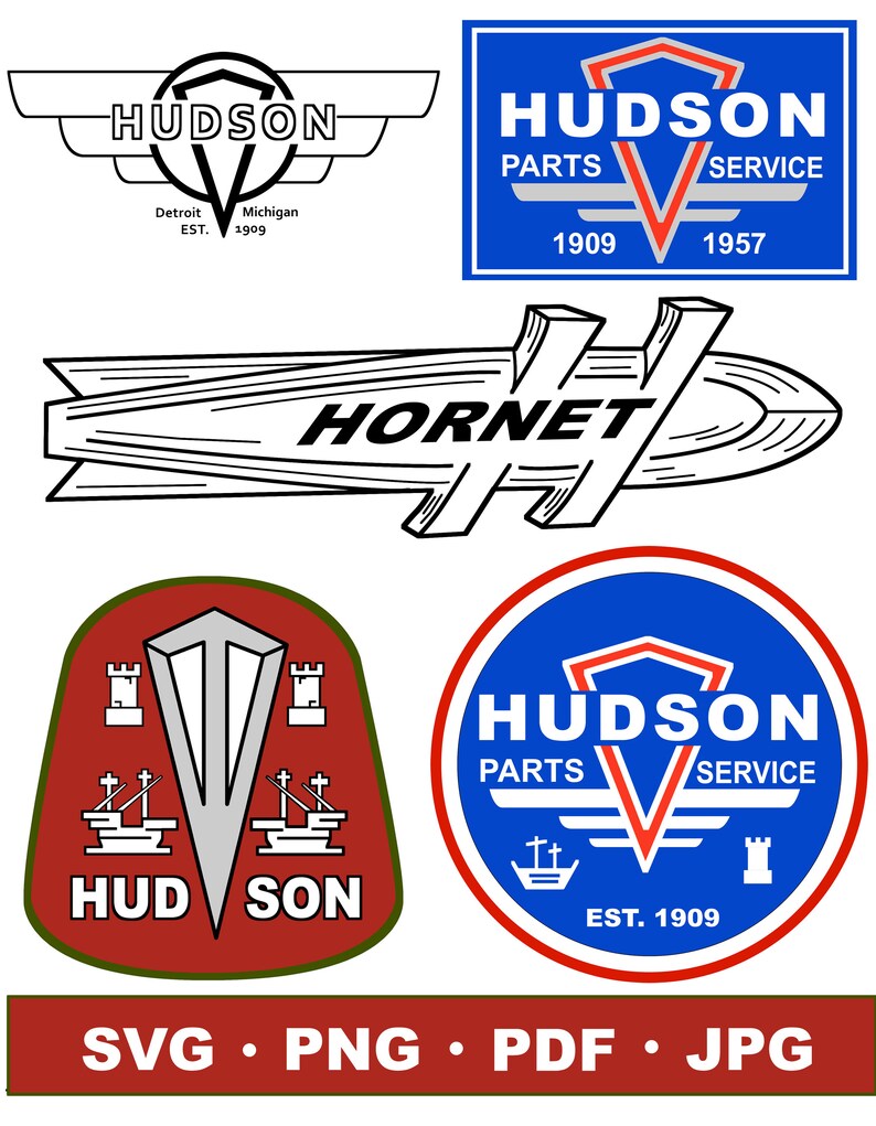 Hudson SVG Hudson Hudson Automotive Hudson Cars Etsy
