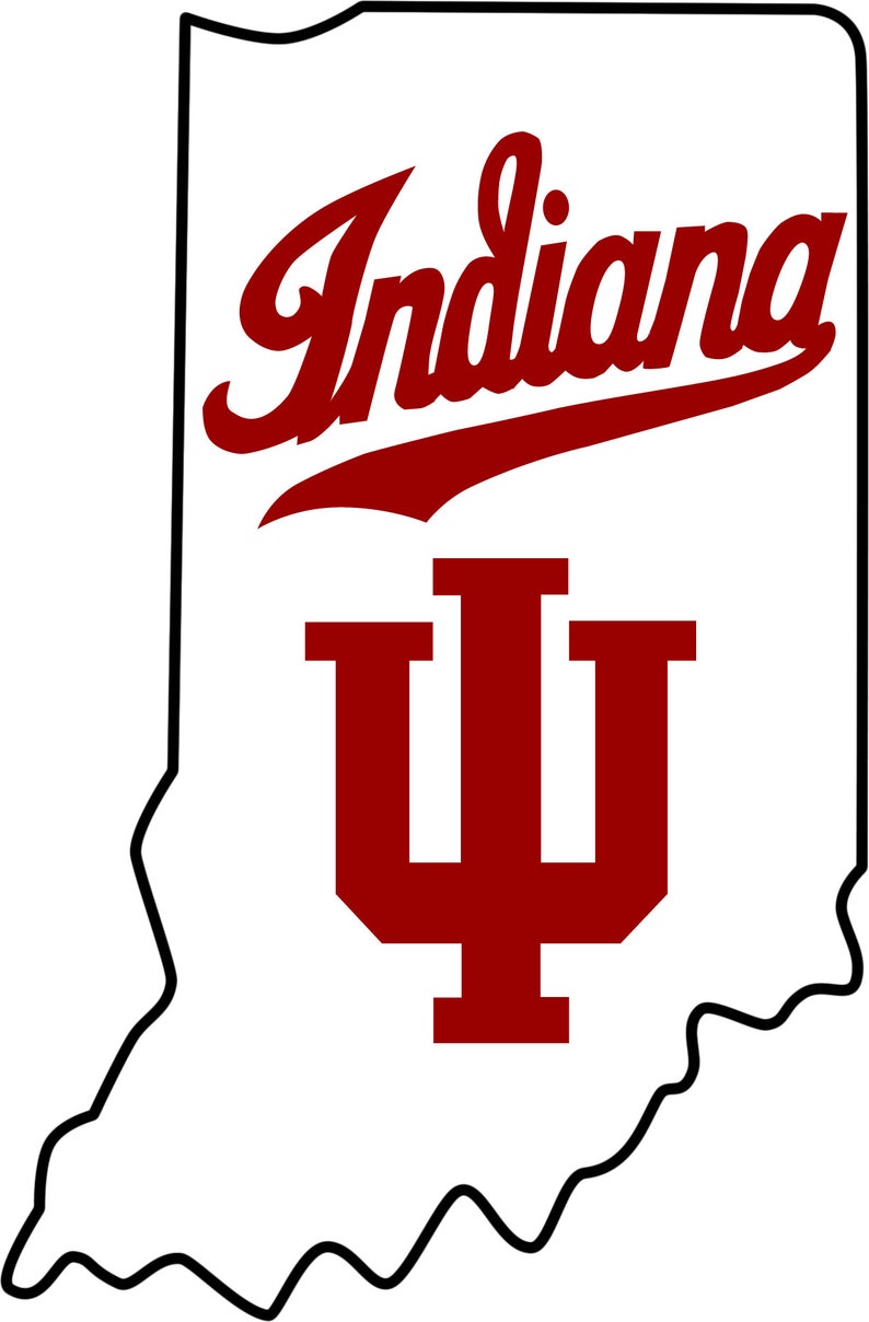 IU Logos Bundle / IU Basketball / Football / Sports / Indiana | Etsy